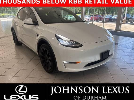 TESLA MODEL Y 2021 5YJYGDEE2MF200041 image